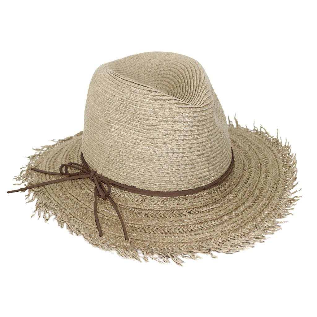 Lara Fedora Hat - Natural