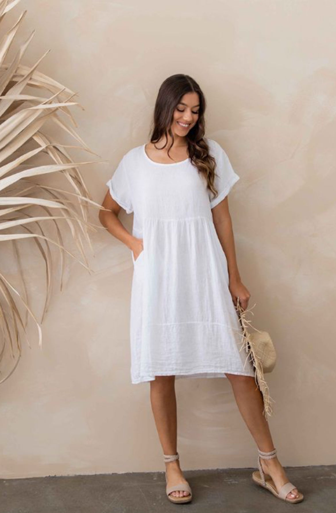 Adriana dress White