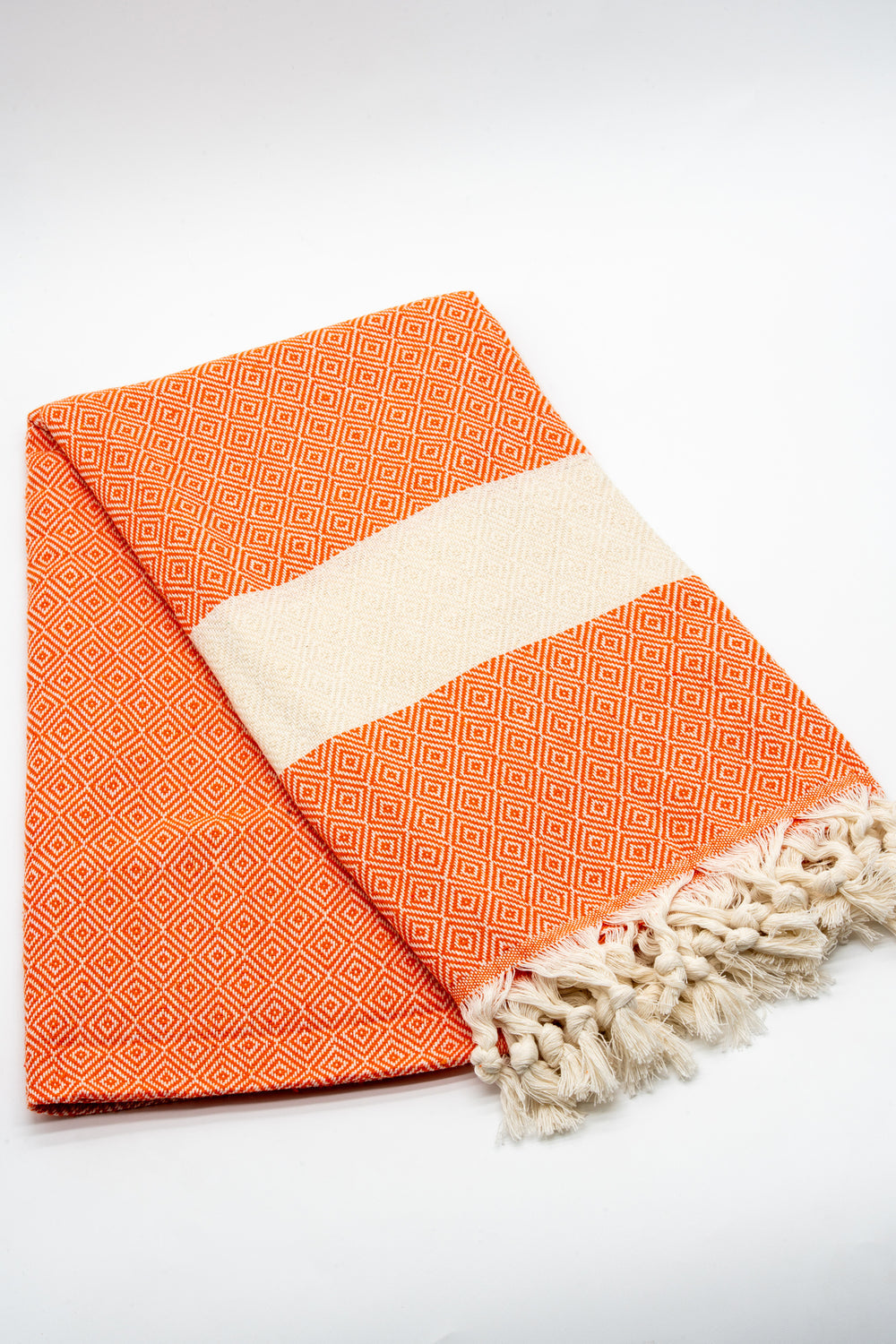 Turkish Cotton Towel - orange