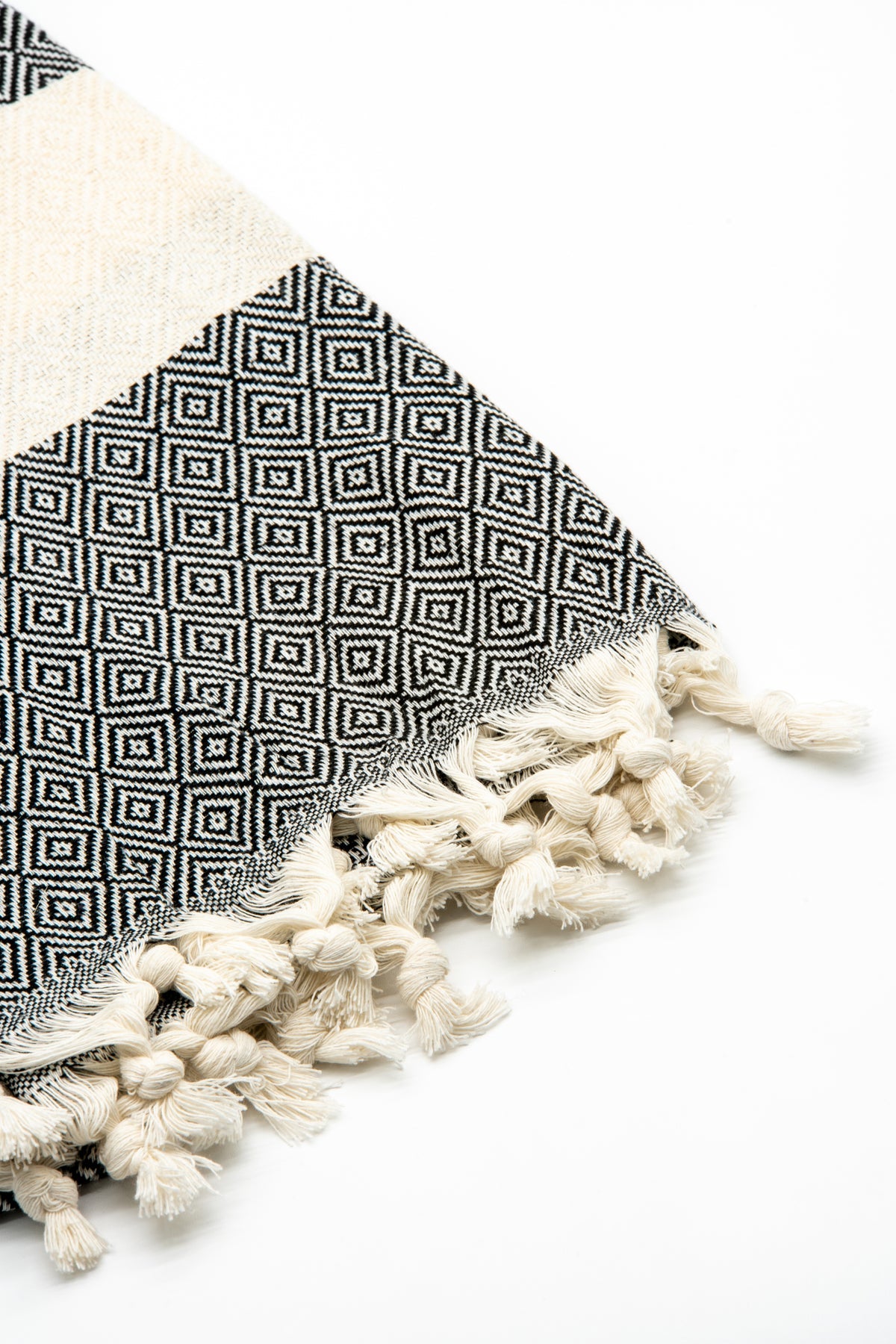Turkish Cotton Towel - black