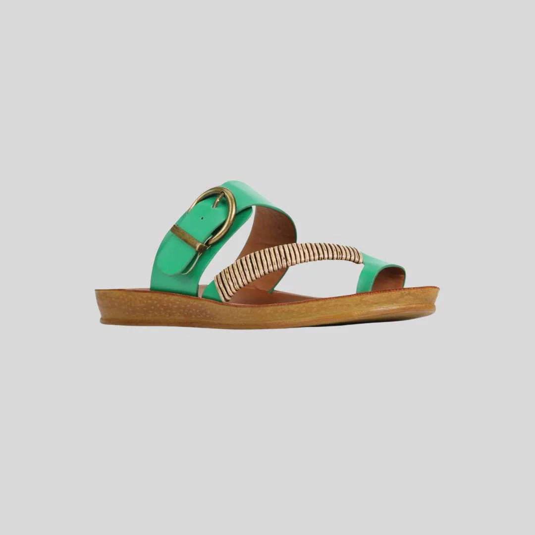 Bria Sandal in Emerald