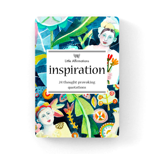 Inspiration Affirmation Cards + Stand - Inspiration
