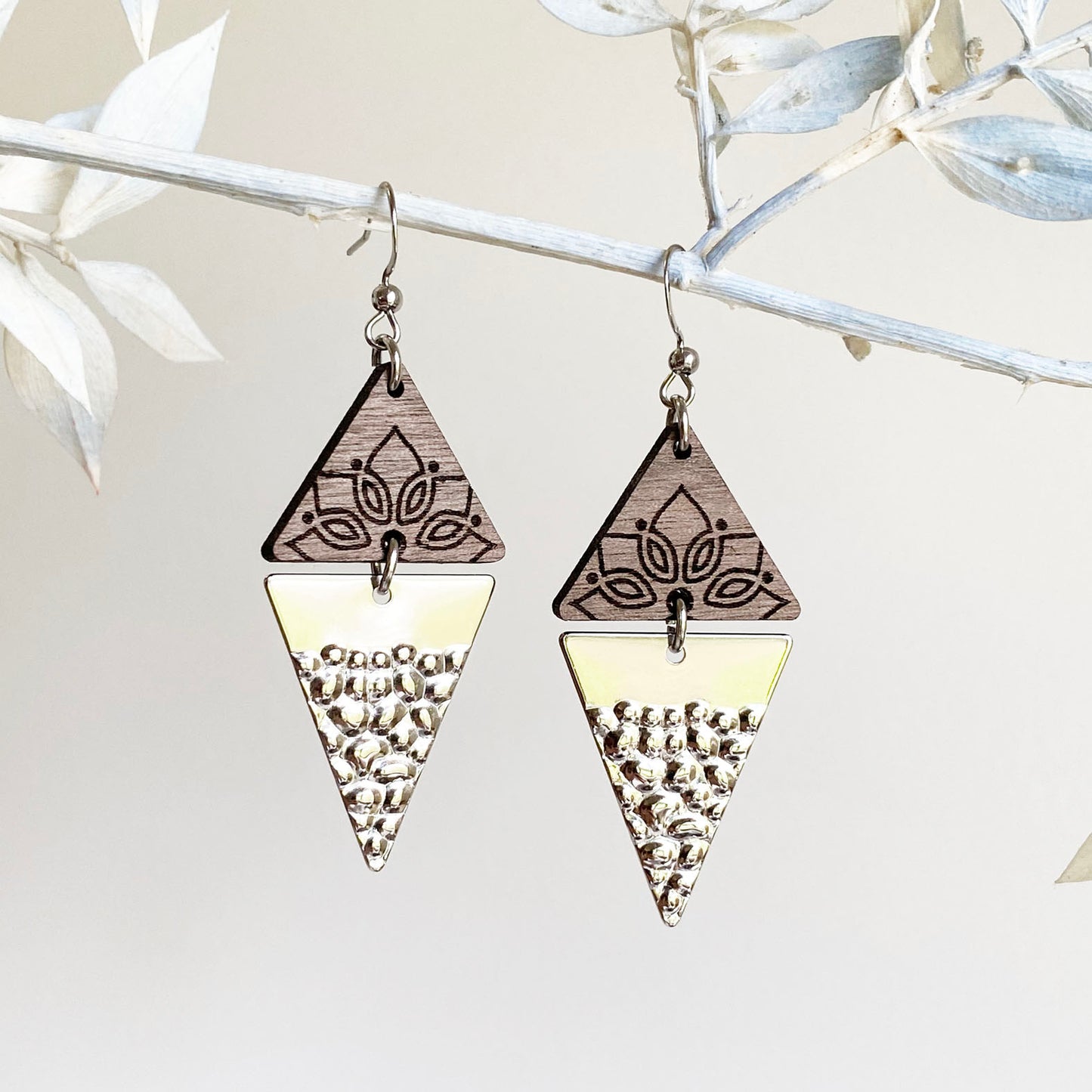 Zoe Silver design - Firefly design Earrings