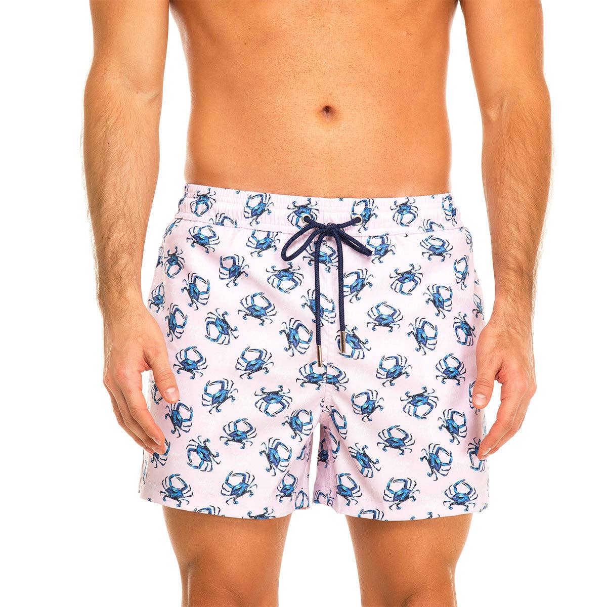 Pink Crabs Men's Swim Shorts: M