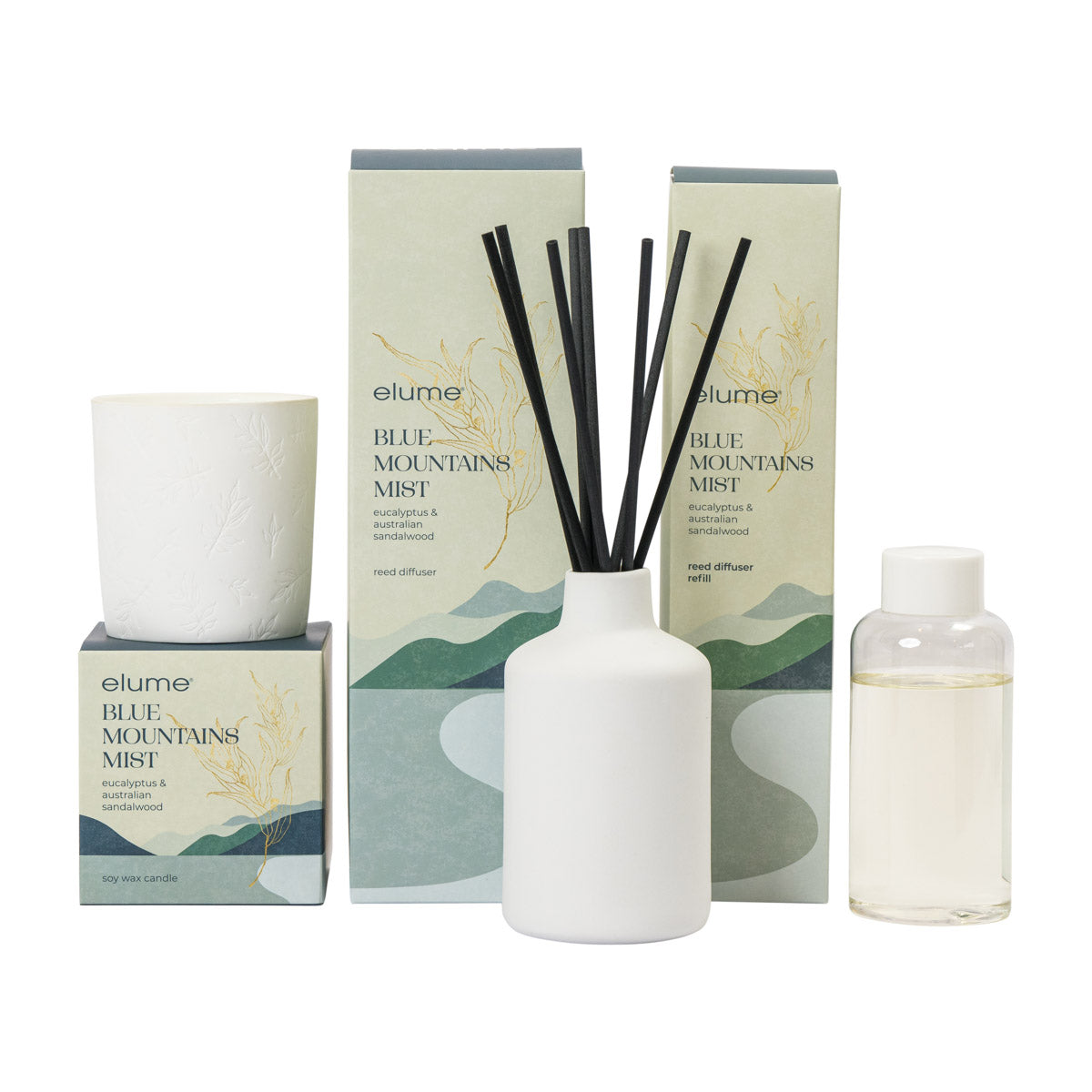BLUE MOUNTAINS MIST SOY CANDLE