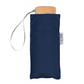 Anatole Colette Collapsible Micro Umbrella with wooden handle - navy blue