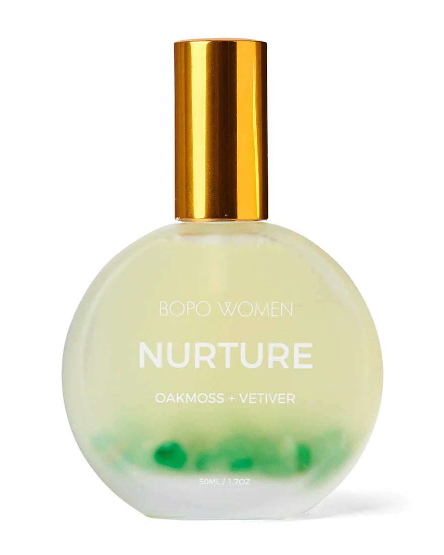 bopo women nurture body mist oakmoss + vetiver
