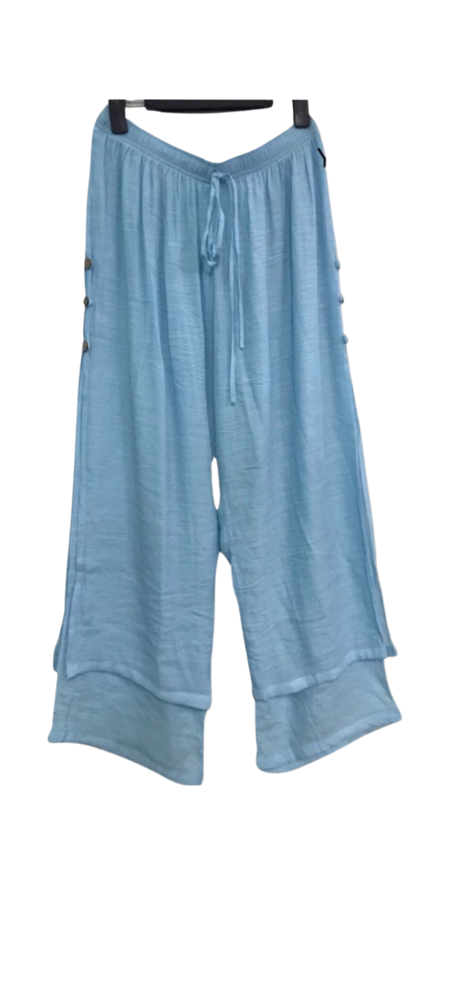 Bella Beach Capri Pants - FRENCH BLUE