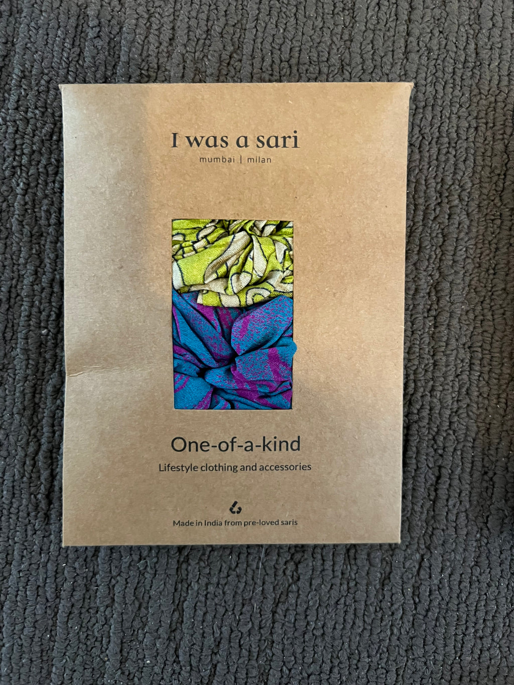 I was a Sari - Scrunchy set of 2