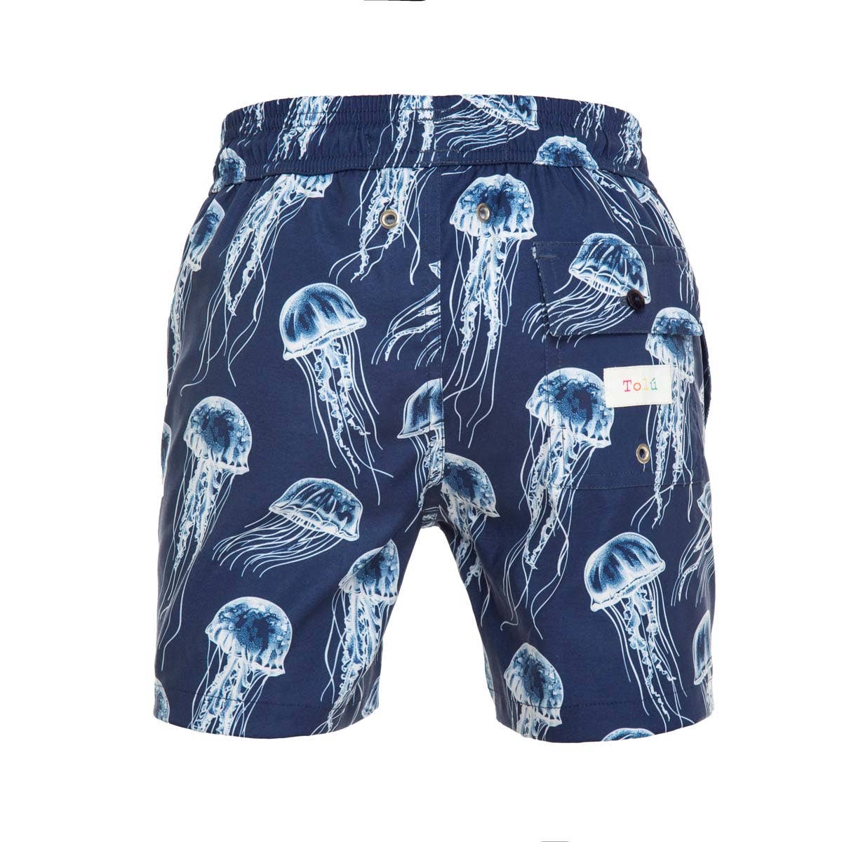 Blue Jellyfish Boy's Swim Shorts: 2