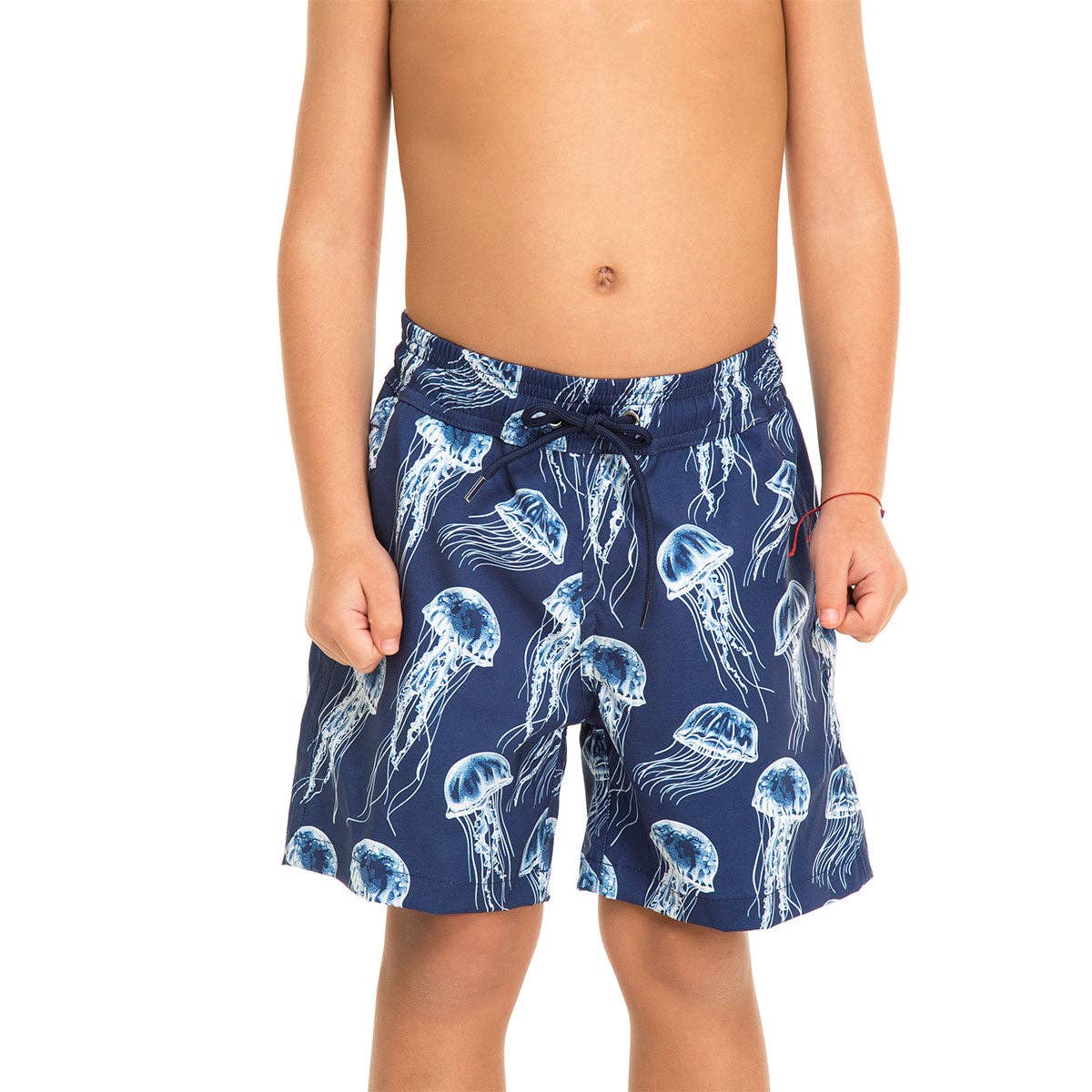 Blue Jellyfish Boy's Swim Shorts: 2