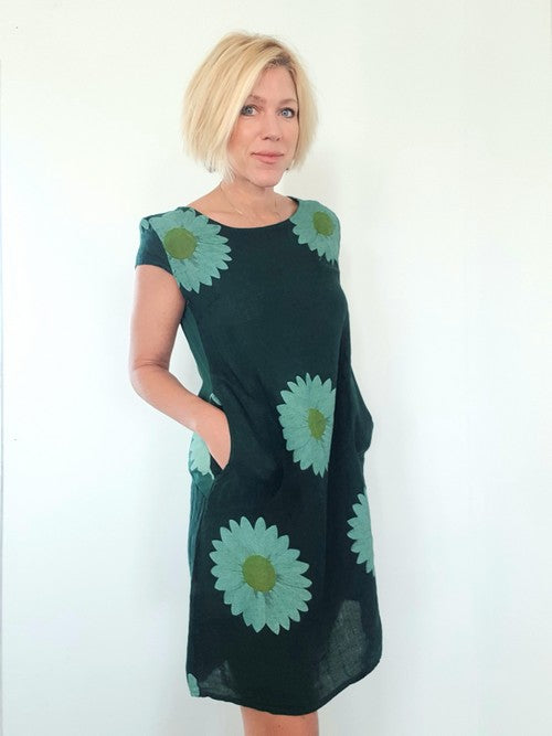 Dark Green Ultra Daisy Kennedy Dress