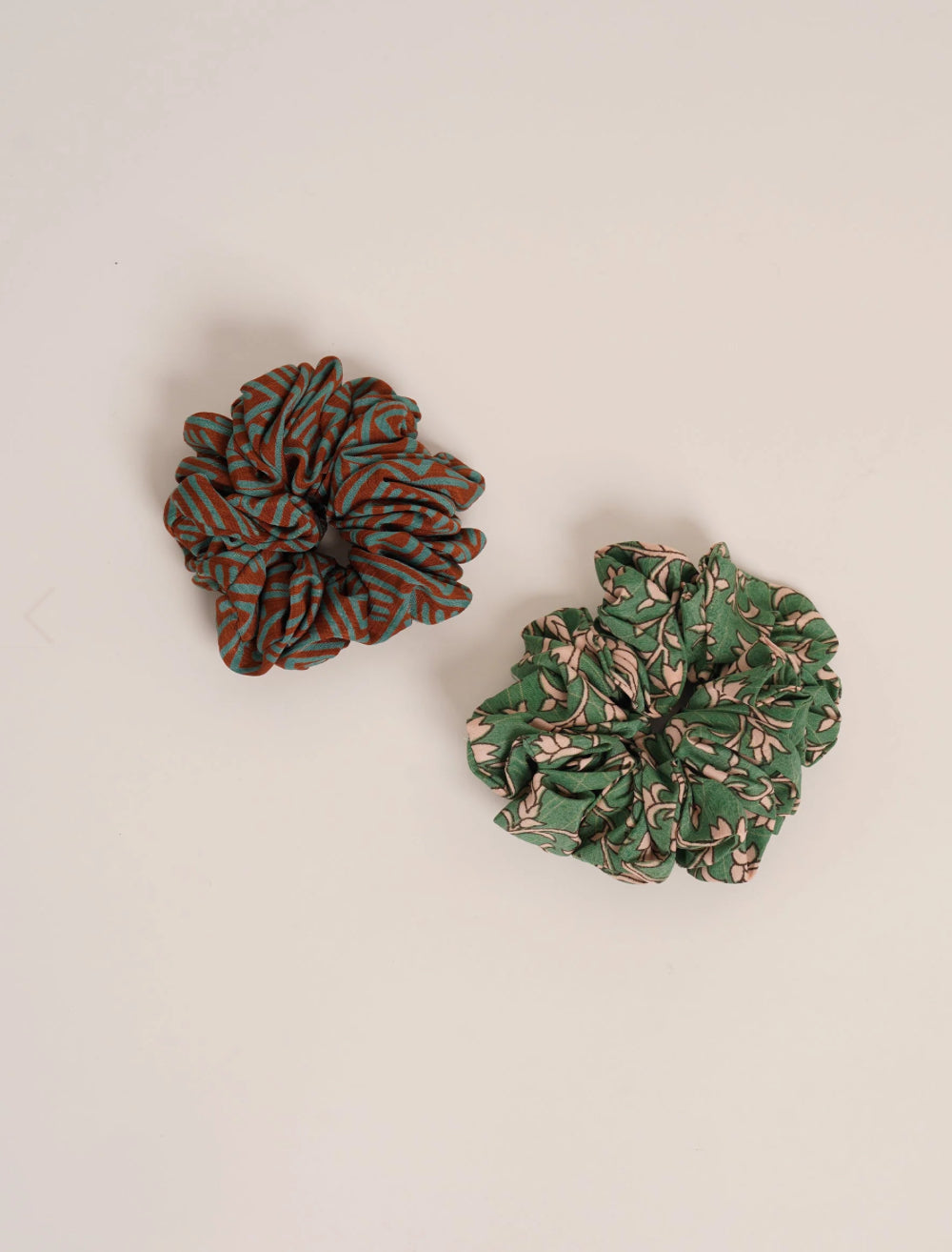 I was a Sari - Scrunchy set of 2