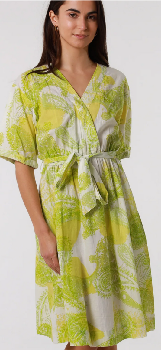 California Dress - Lime