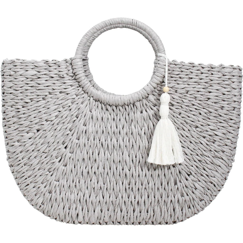 Pewter Shopper basket