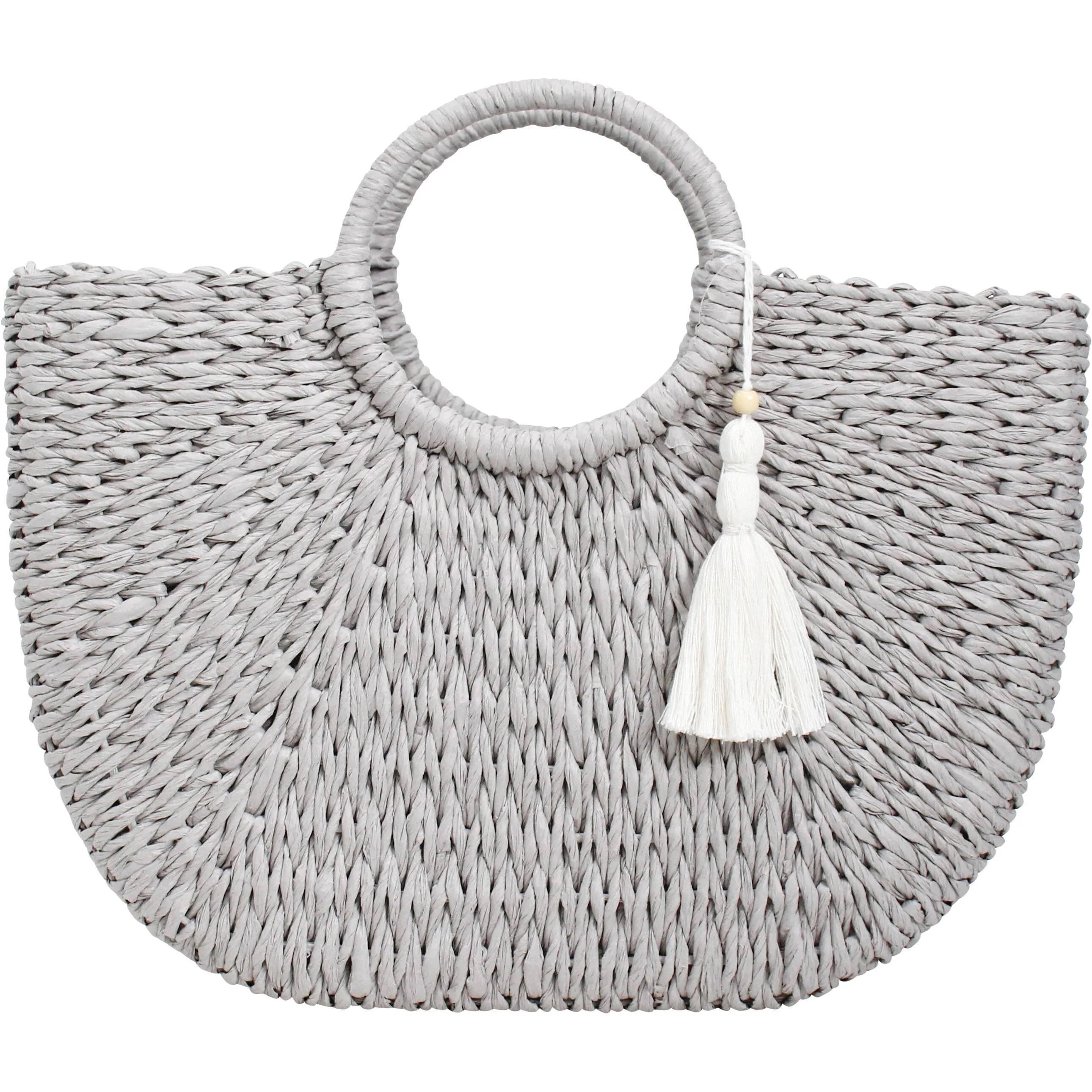Pewter Shopper basket