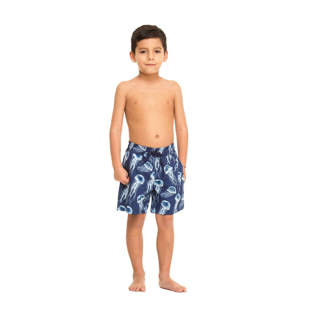 Blue Jellyfish Boy's Swim Shorts: 2