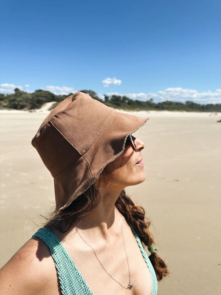 Salty Shadows Cotton Bucket Hat