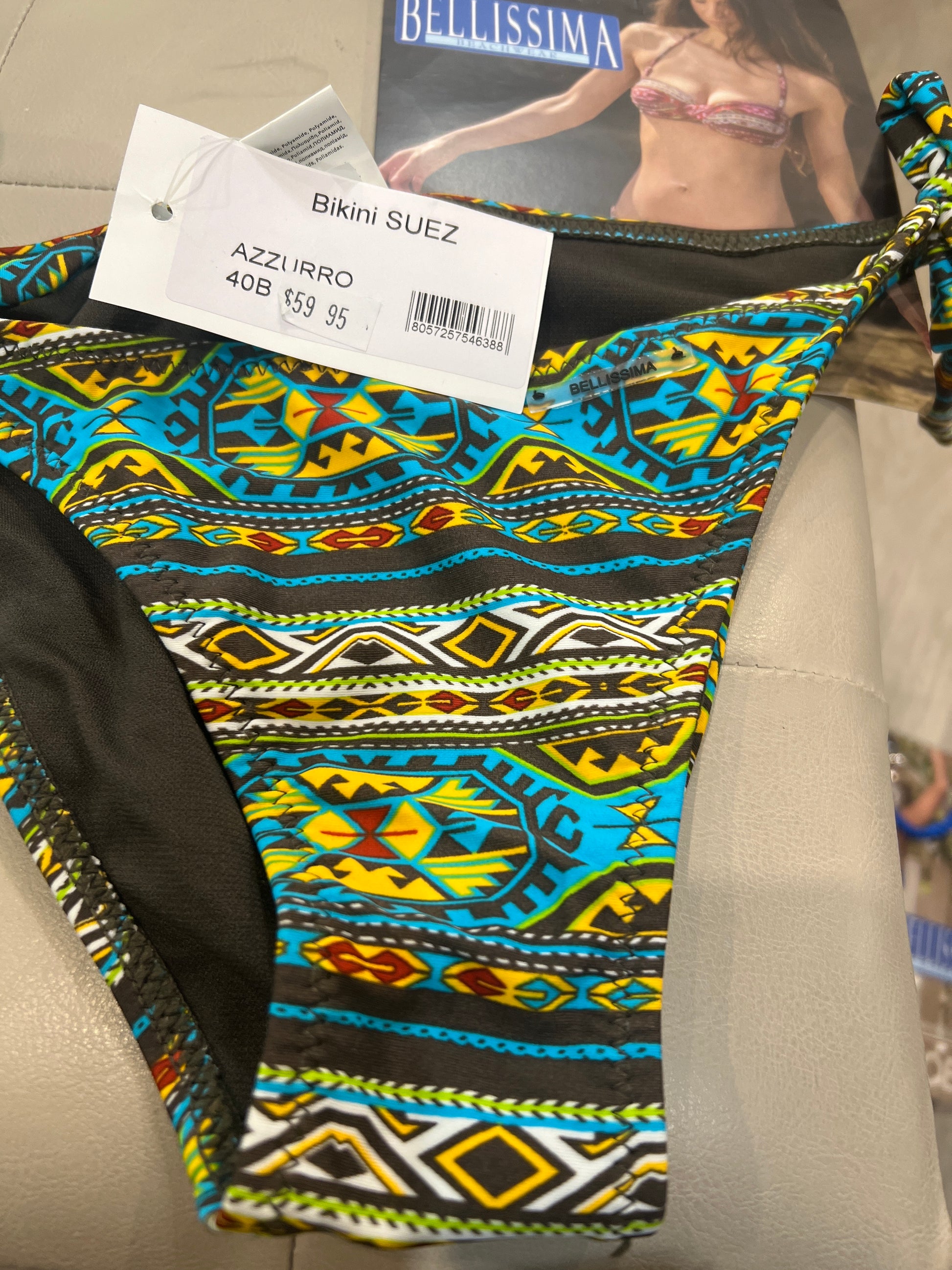 SUEZ 2 piece Bandeau set - Summer Fiesta