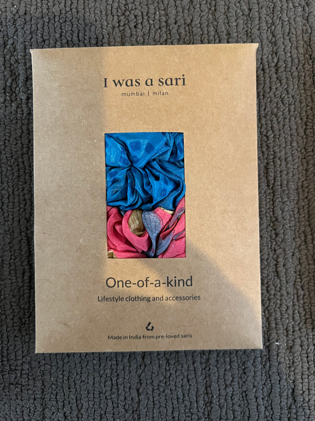 I was a Sari - Scrunchy set of 2