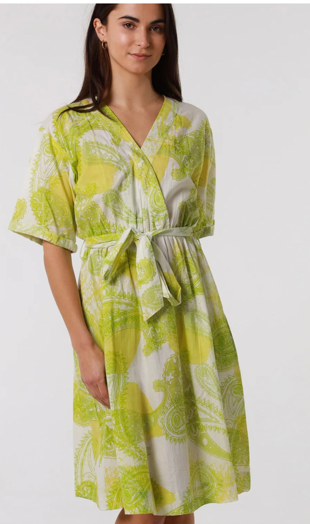 California Dress - Lime