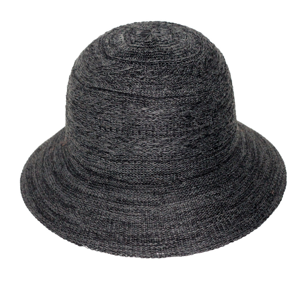 Whitney Bucket hat- mixed black