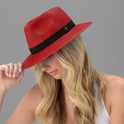 Carolina Fedora - Red