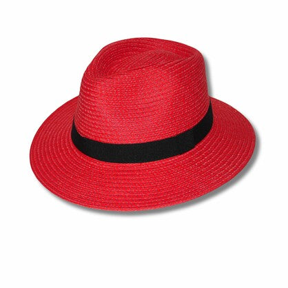 Carolina Fedora - Red