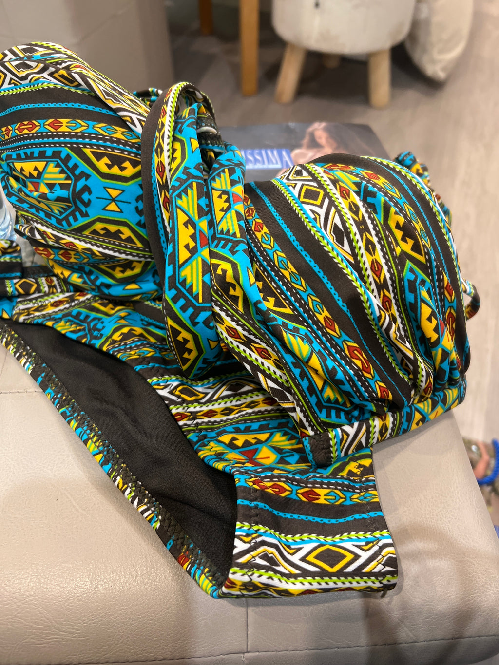SUEZ 2 piece Bandeau set - Summer Fiesta