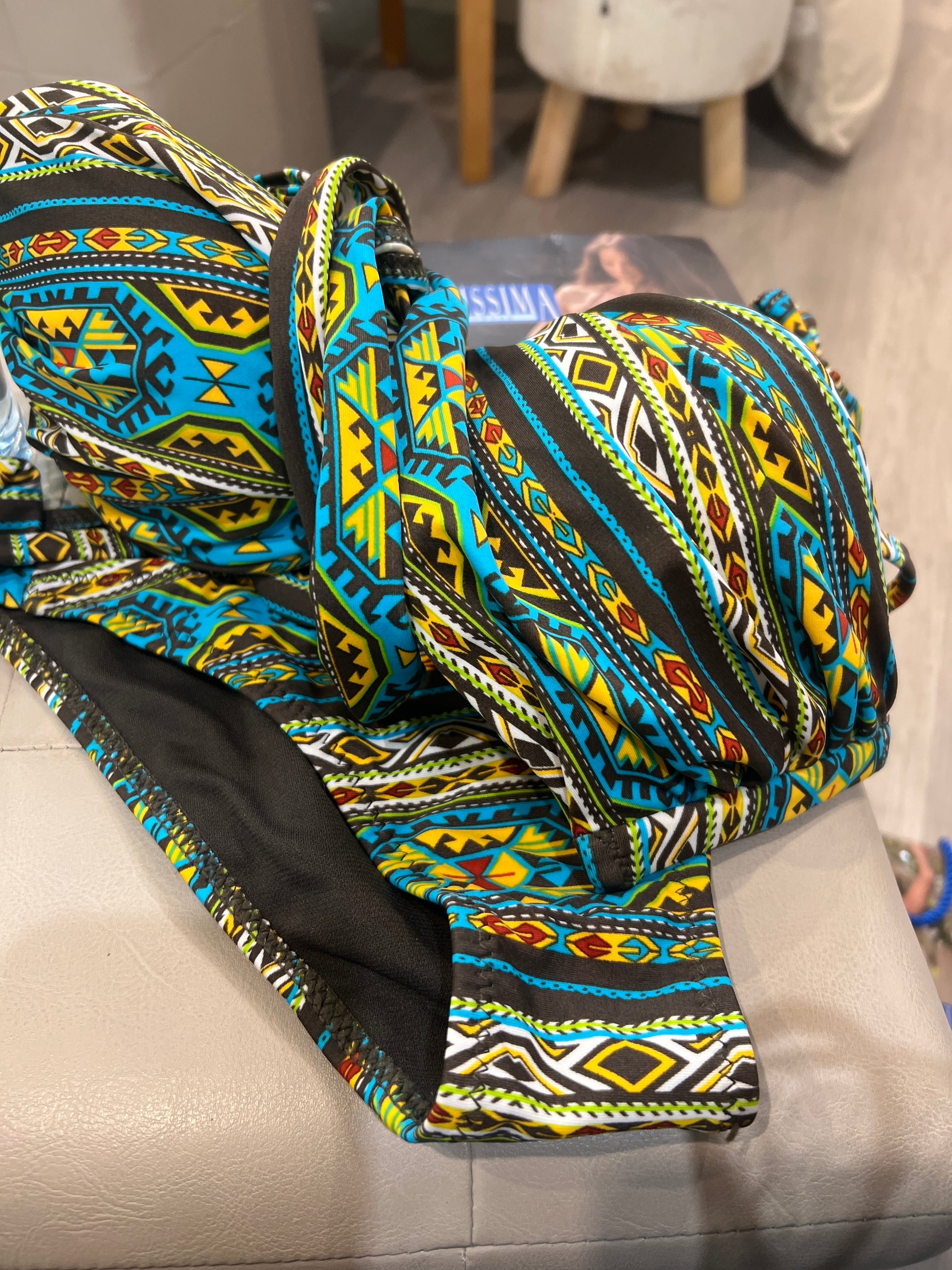 SUEZ 2 piece Bandeau set - Summer Fiesta