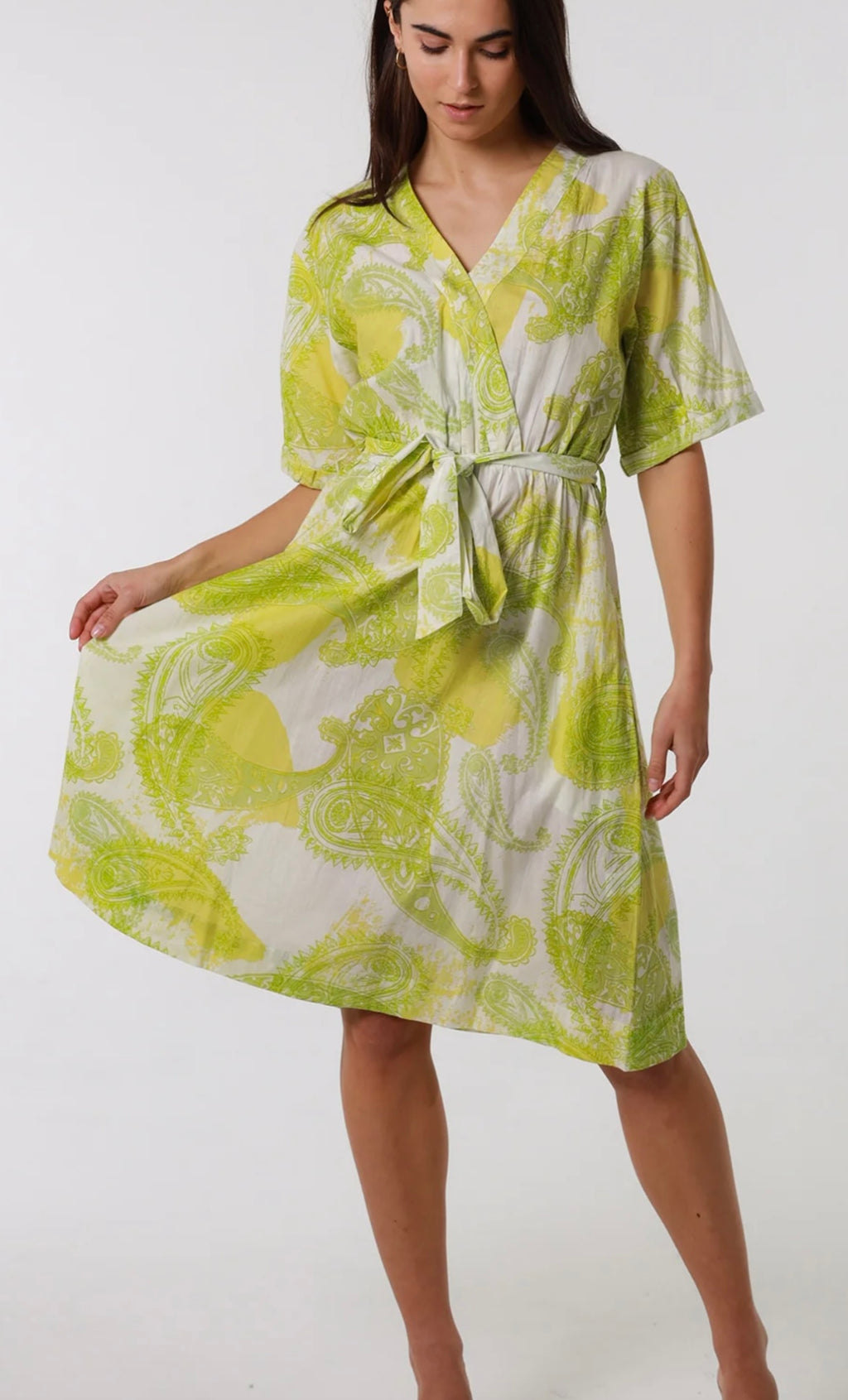 California Dress - Lime