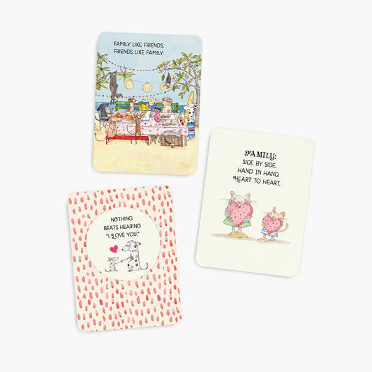 24 Twigseeds Affirmation Cards + Stand - A Little Box of Family