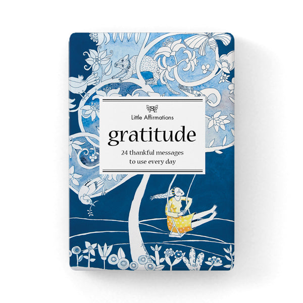 Gratitude - 24 affirmations cards +stand
