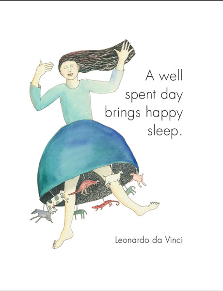 24 Inspirational Affirmation Cards + Stand - Happiness