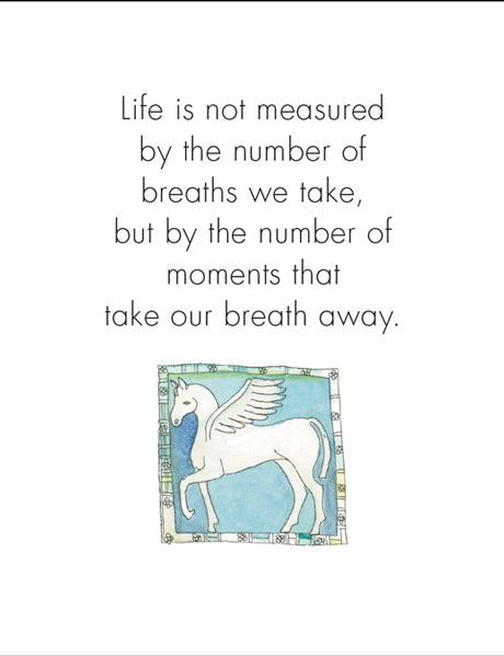 24 Inspirational Affirmation Cards + Stand - Happiness