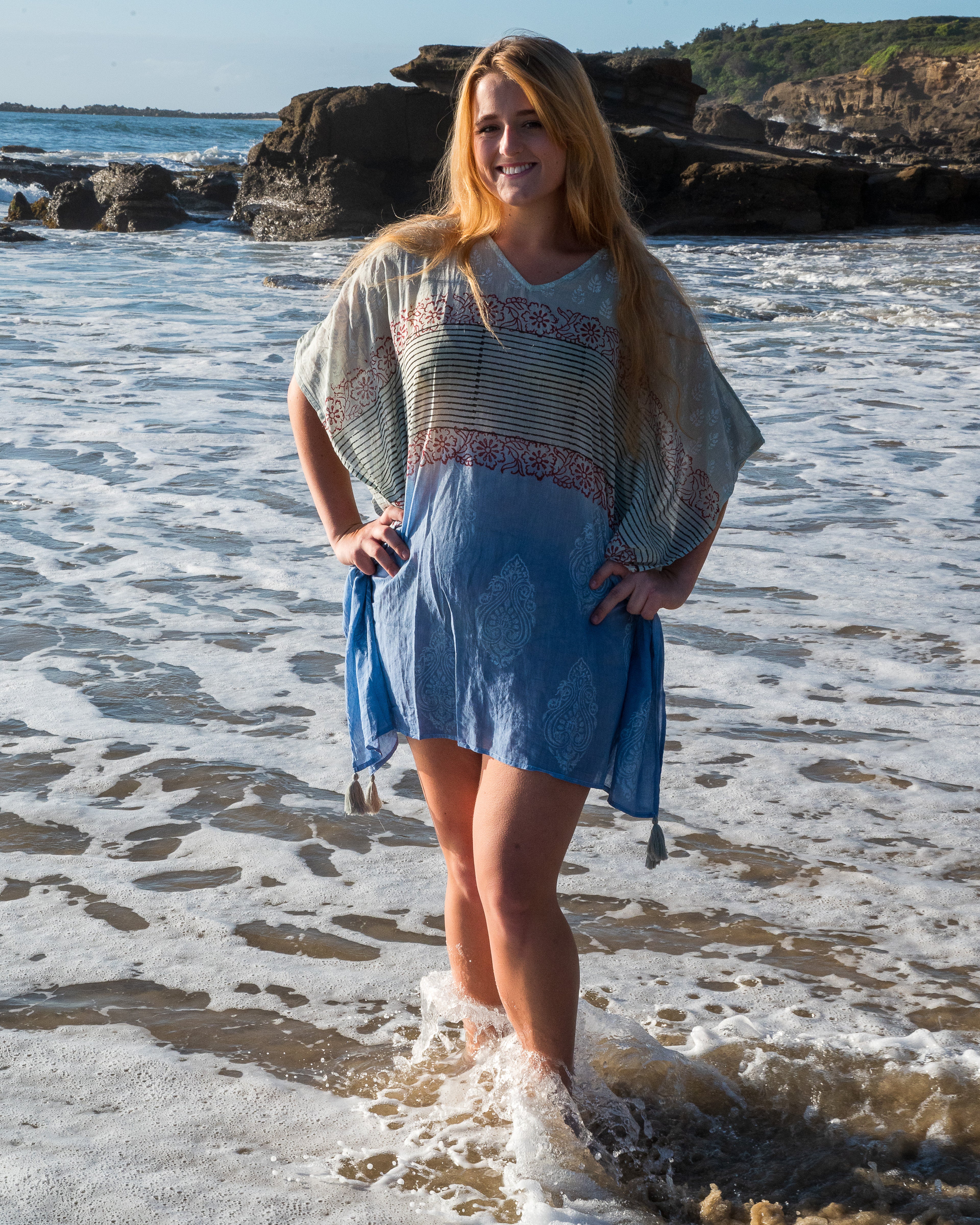 Ble Ola printed Kaftan