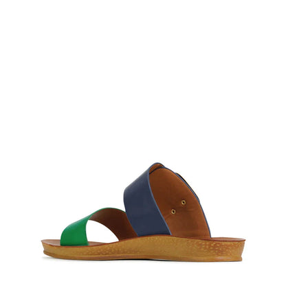 Doti slides - Emerald/Navy