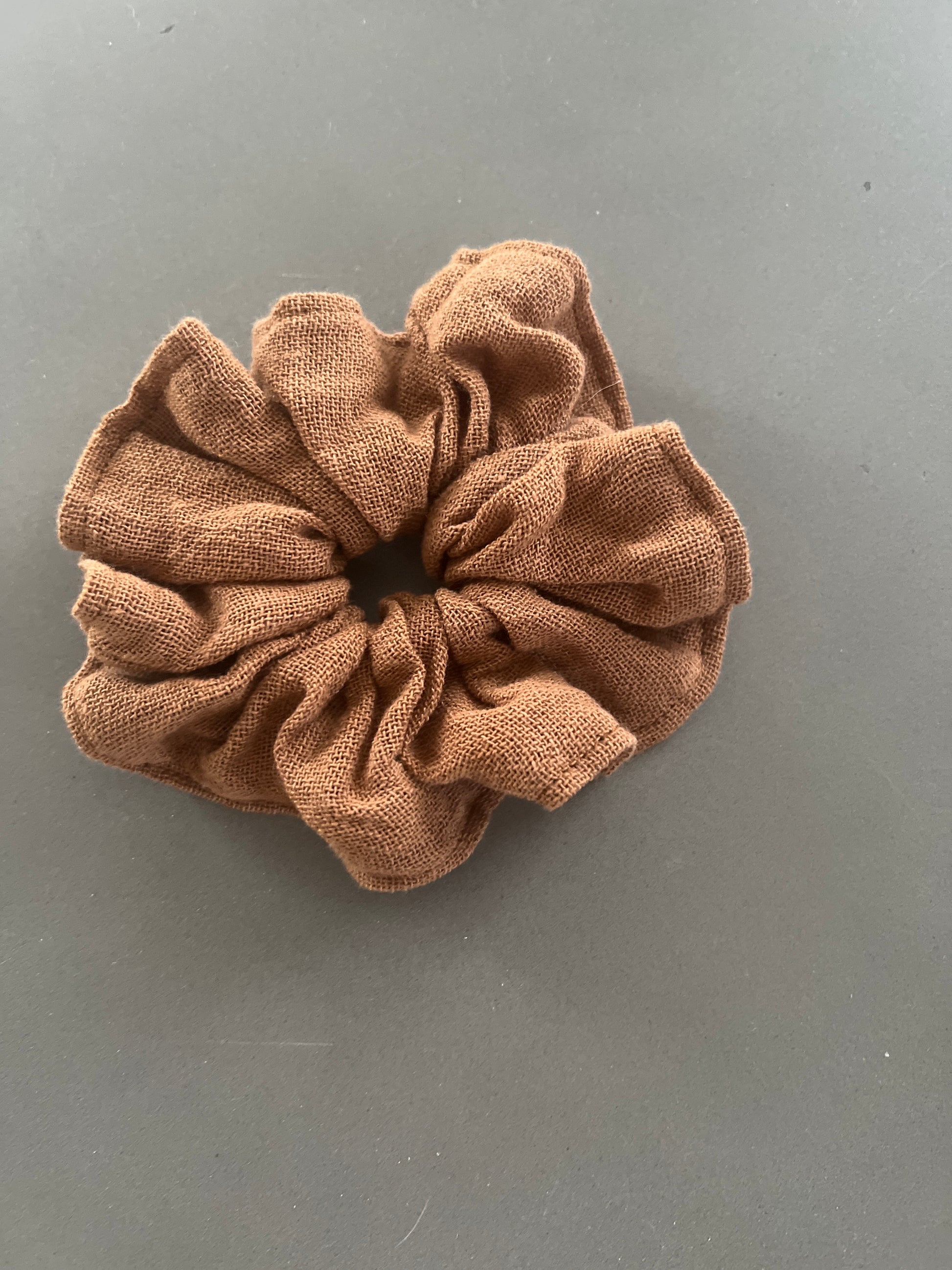 Ramie hair scrunchies