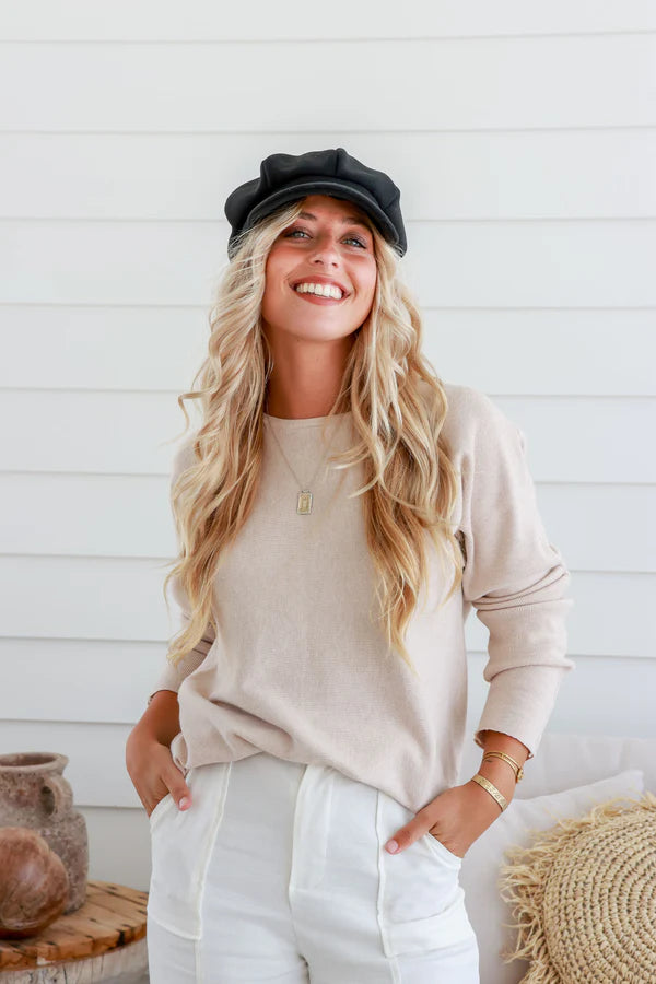 Bernadette BB Winter Cap- Black