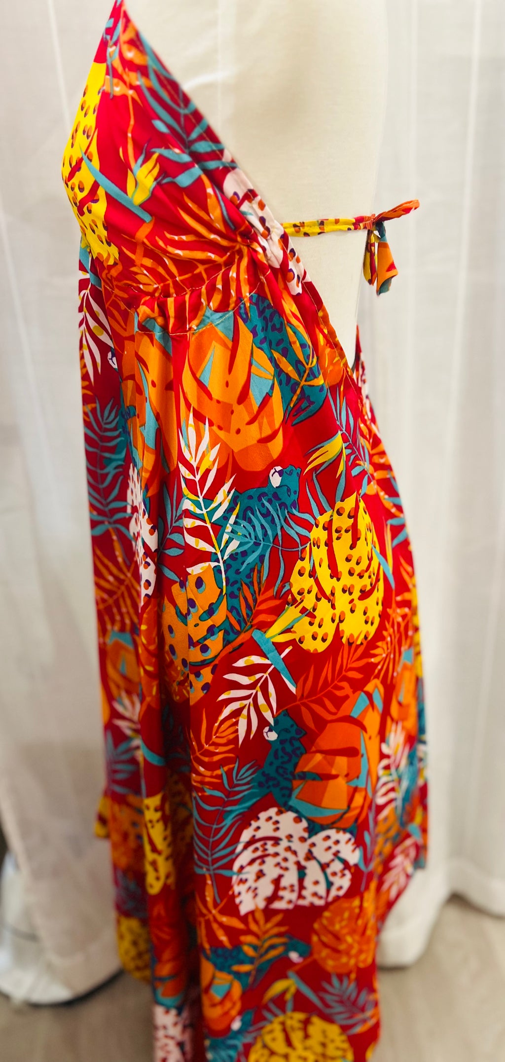 silk blend dress