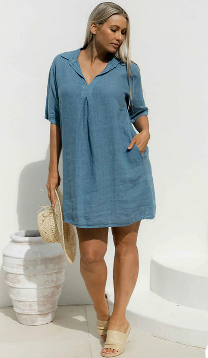 Milly dress - denim