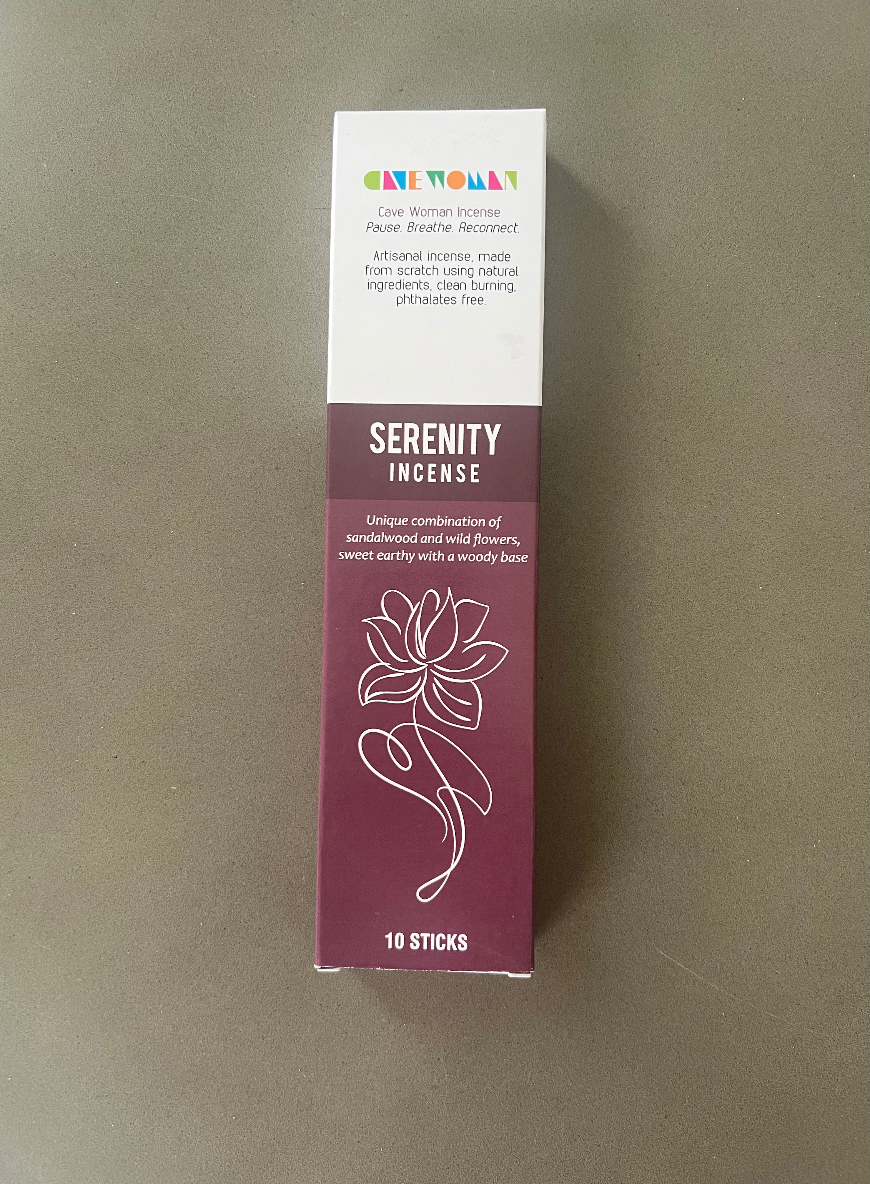 Cave Woman Incense - Serenity