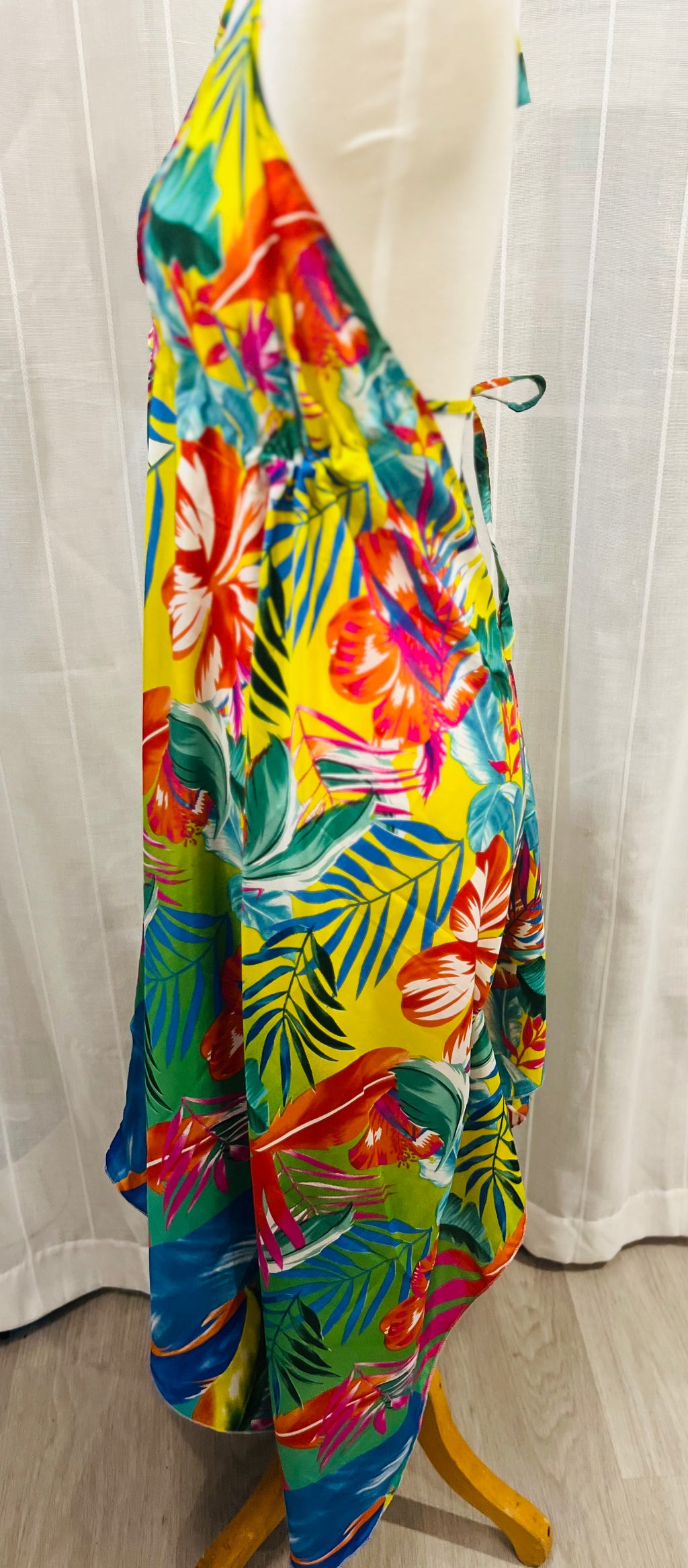 silk blend dress