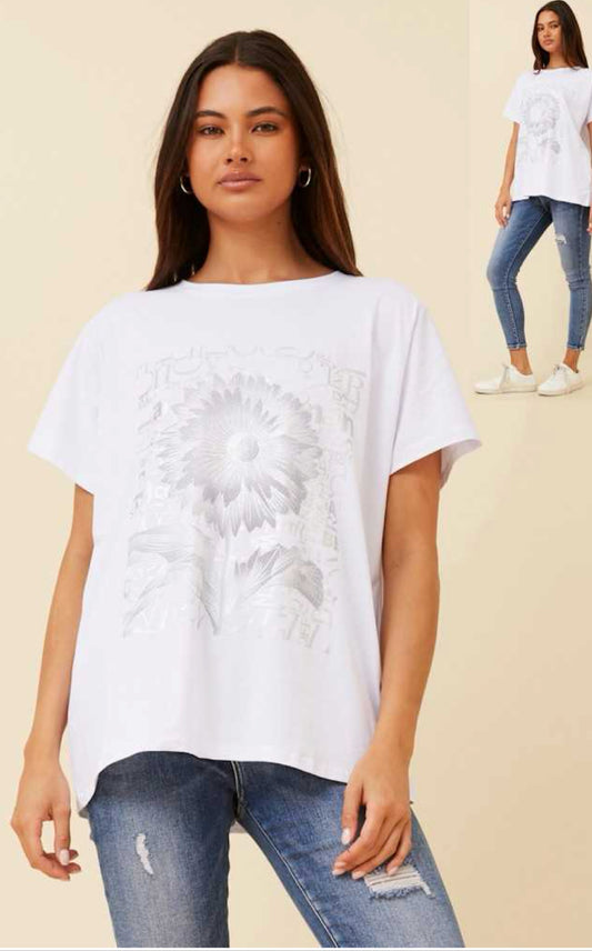 Flowers comfy T-shirt