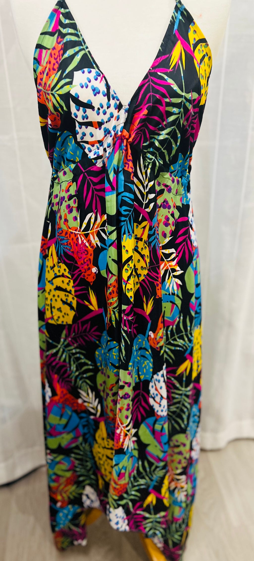 silk blend dress