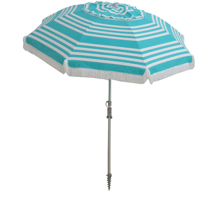 Hello Sailor 210cm Fringe umbrella - mint