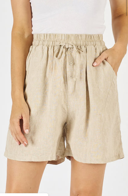 Alex Linen Shorts - Choose your color