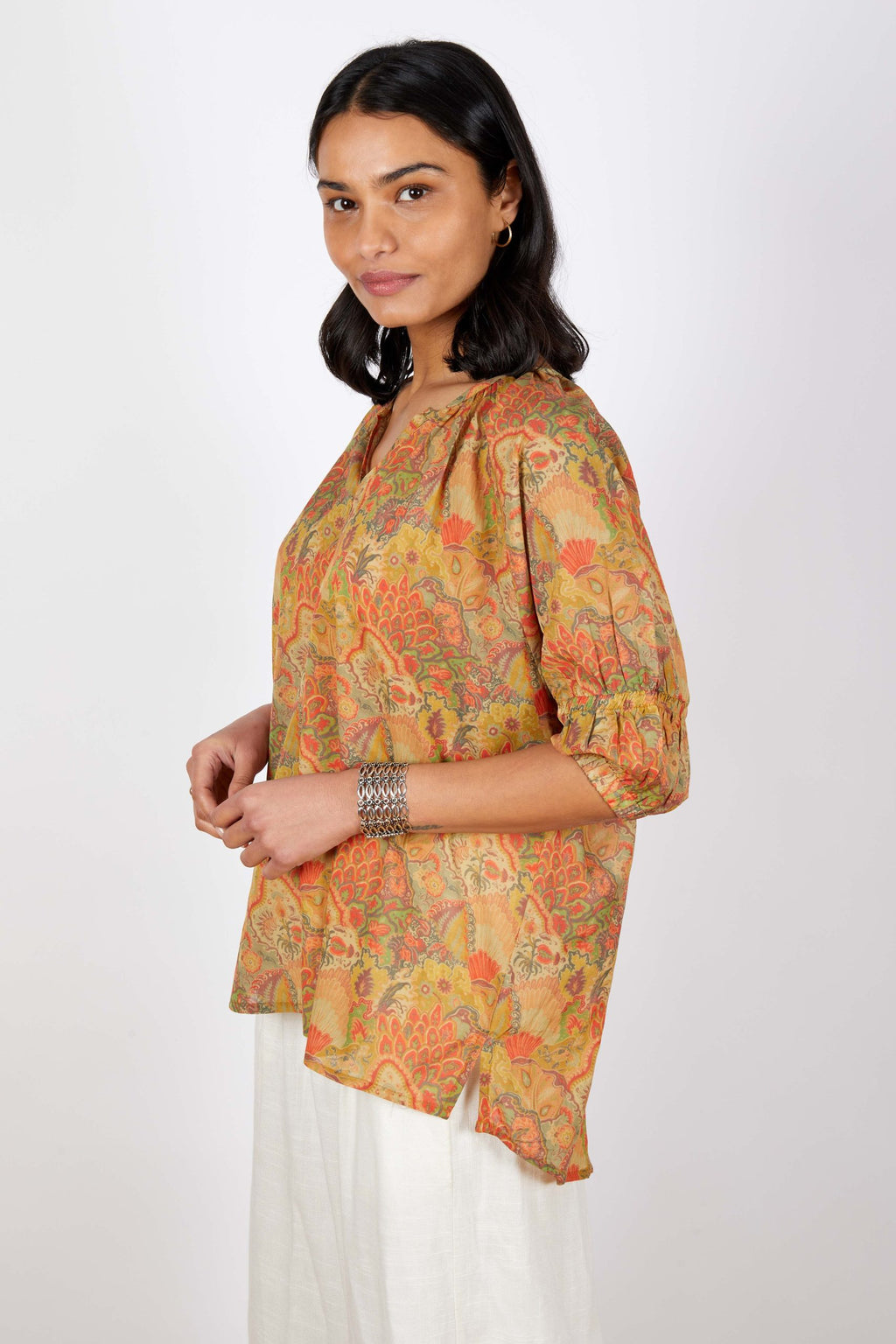 Sienna swiss cotton top