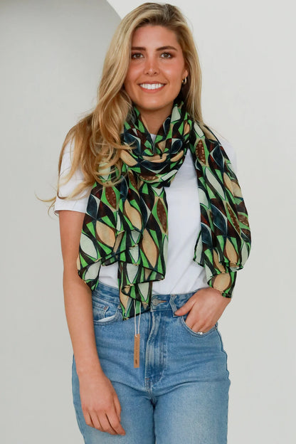 Isabella forest scarf