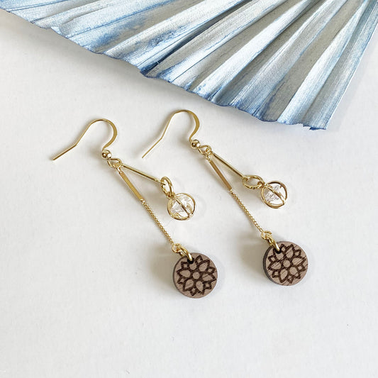 Hope design -  Firefly design Earrings